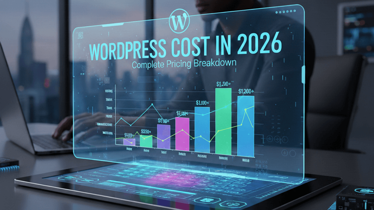 WordPress Website Cost in 2026: Complete Pricing Breakdown